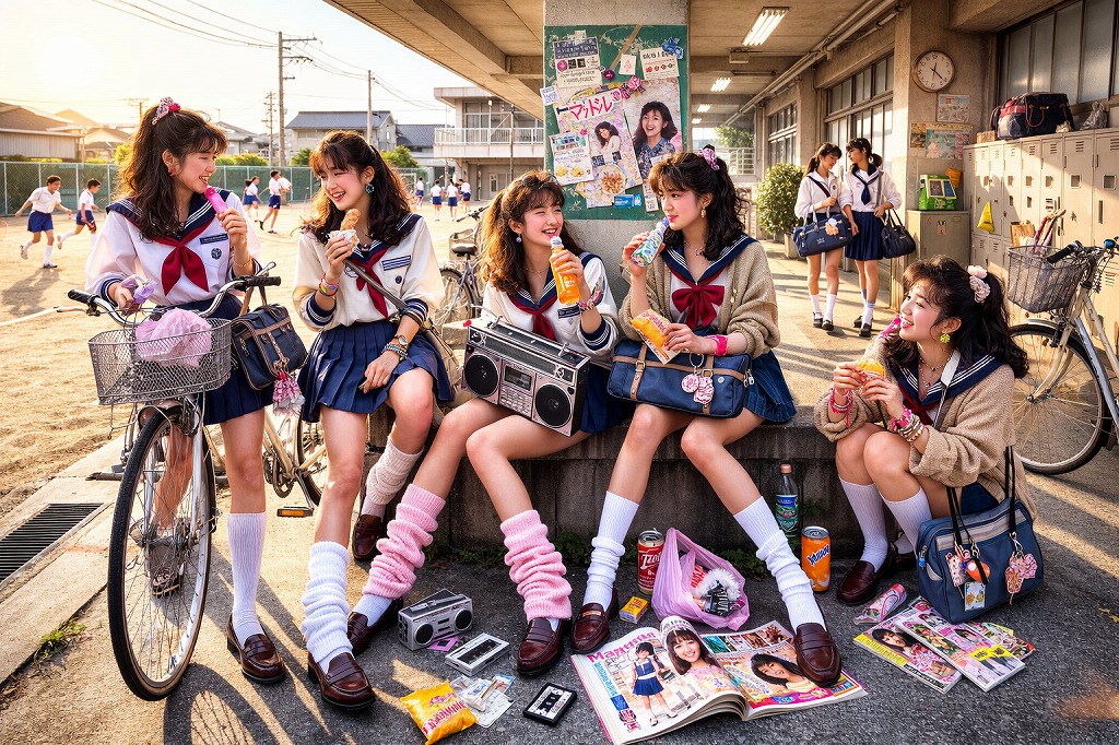 昭和女子高生制服が文化になる